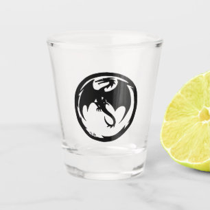 A Shot Black Dragon verre tourné