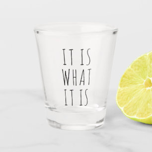 A Shot C'Est Ce Qu'Il Est Drôle Cadeau Tourné Verre