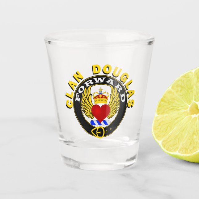 A Shot Clan Douglas "FORWARD" en verre à tir (Devant)