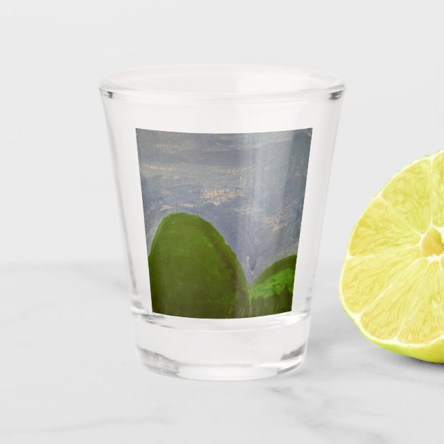 A Shot Collines de verre vert (Devant)