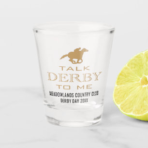 A Shot Derby Day Horserace   Parlez Derby à moi verre de 