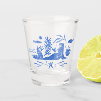 A Shot Dernière éclaboussure dans le verre Tulum