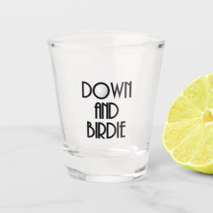 A Shot Down & Birdie Golf Verre de tir