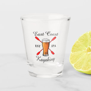 A Shot East Coast Kayak est IPA bière verre