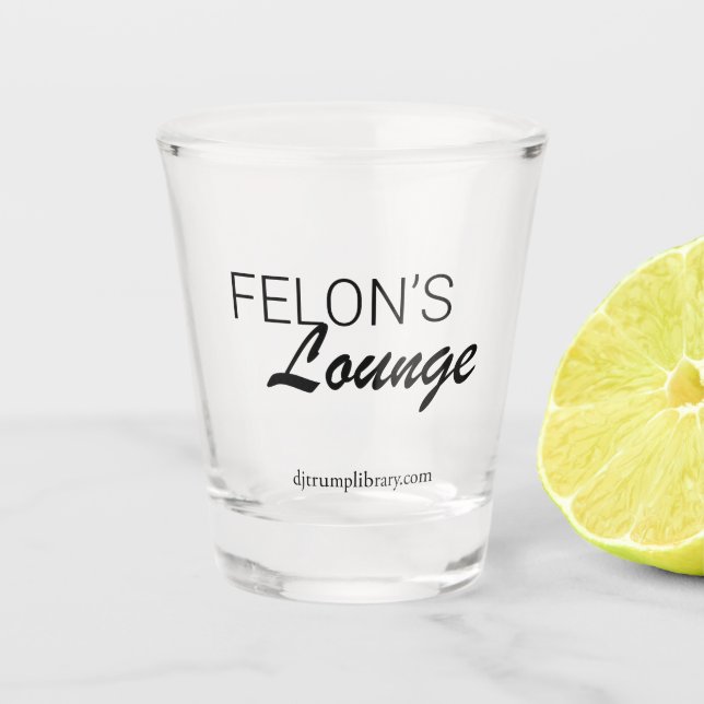 A Shot "Felon's Lounge" Verre en feu (Devant)