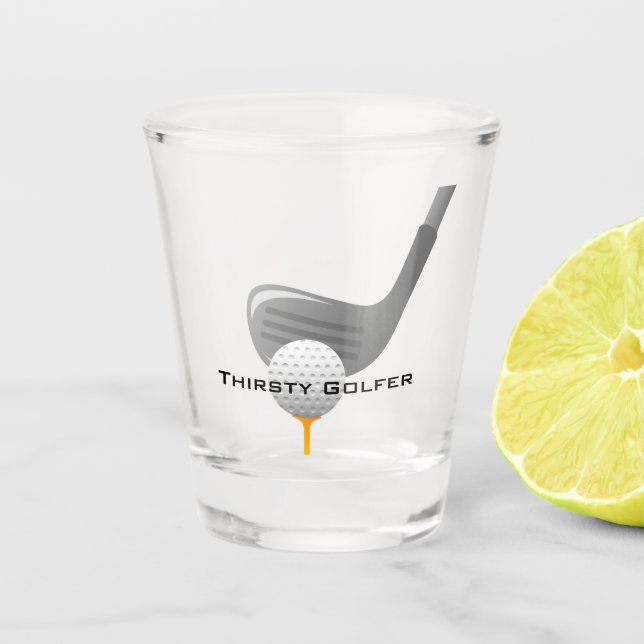 A Shot Golf Design Verre de tir (Devant)