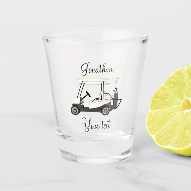 A Shot Golf Golf Panier Verre de tir (Devant)