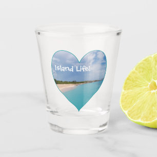 A Shot I Heart Island Verre abattu