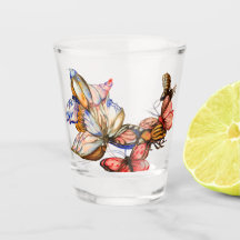 Insectes dansants Verre de tir