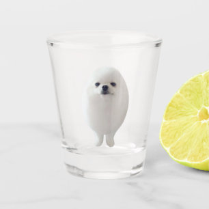 A Shot Jeu de chien d'oeuf de verre abattu