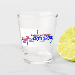 A Shot Kiwiana Nouvelle-Zélande en verre à chaussures i