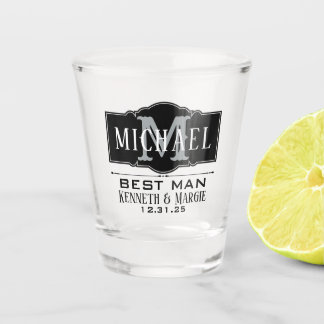 A SHOT LE MEILLEUR HOMME PERSONNALISÉ EN VERRE TISSÉ