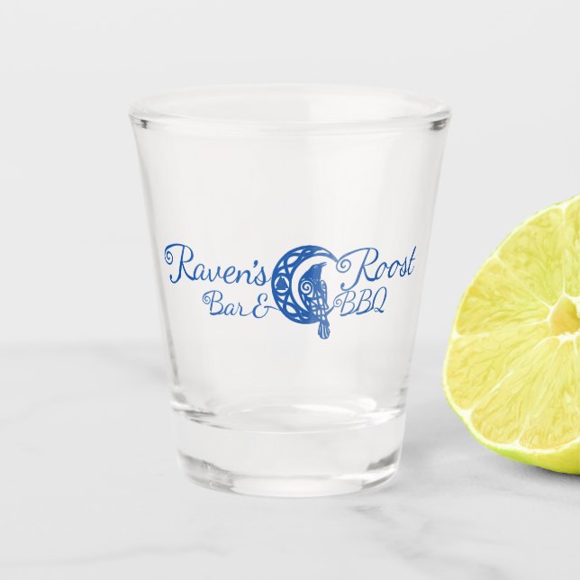 A Shot Le verre de tir de la corne (Devant)