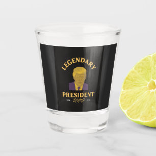 A Shot Légendaire président en verre