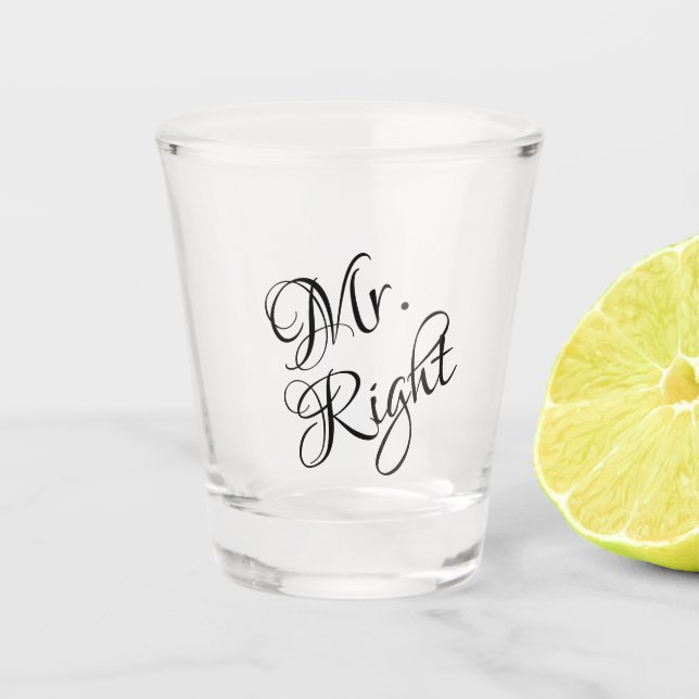 A Shot Monsieur le Marque - verre de droite (Devant)