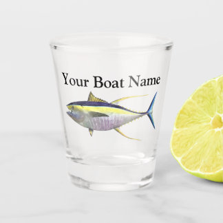 A Shot Nom de bateau personnalisé Verre de tir
