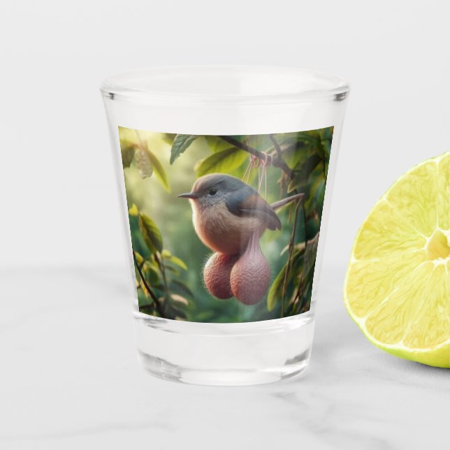 A Shot oiseau avec balles en verre (Devant)