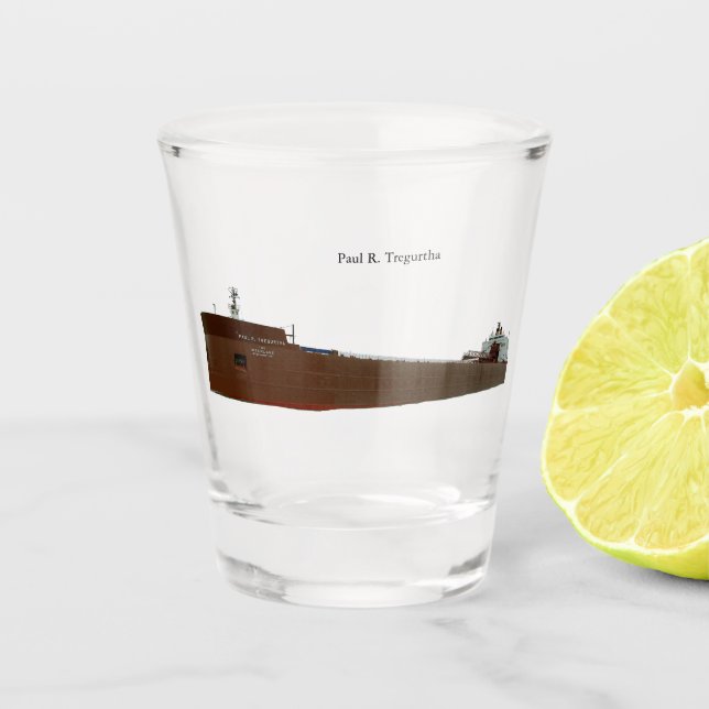 A Shot Paul R. Tregurtha verre tourné (Devant)