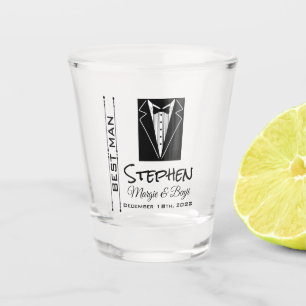 A SHOT PERSONNALISÉ MEILLEUR HOMME MARITIME FEU DE VERRE