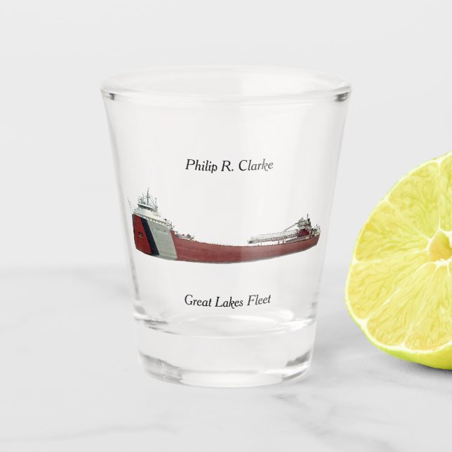 A Shot Philip R. Clarke, verre abattu (Devant)