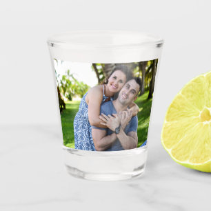 A SHOT PHOTO MODERNE PERSONNALISÉE EN VERRE TISSÉ