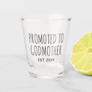 A Shot Promu À Godmère Nouveau verre de prise cadeau bé