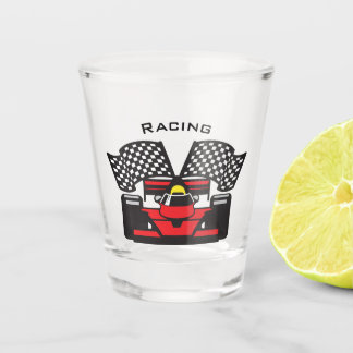 A Shot Race Car Design Verre de tir