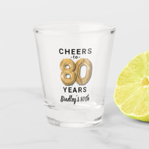 A Shot Salutations À Quatre-Vingt Ans De Verre Balayé