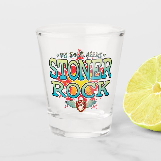 A Shot Stoner Rock Soul de verre de tir (Devant)