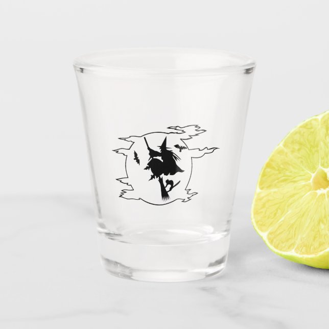 A SHOT TÉMOIN EN VERRE TIRÉ (Devant)