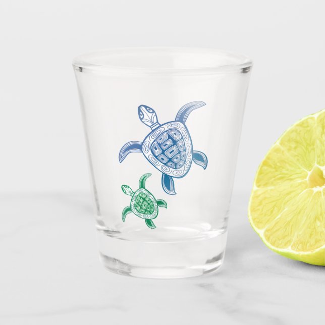 A Shot Tortue Hawaii verre (Devant)