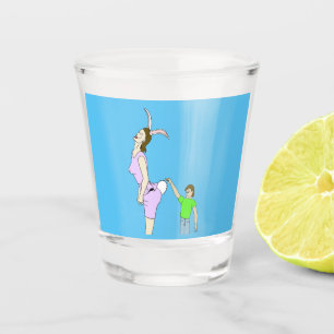 A Shot trop flou verre tourné