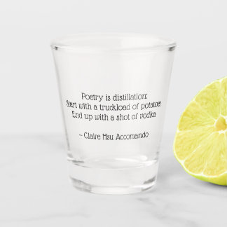 A Shot Un coup de verre de poésie