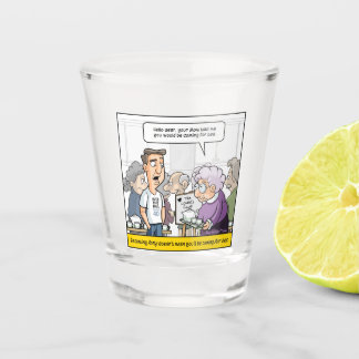 A Shot Un verre de Punny 40e anniversaire