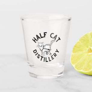 A Shot Verre à demi-chats