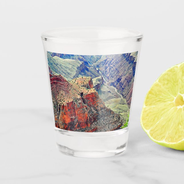 A Shot Verre à liqueur de canyon grand (Devant)