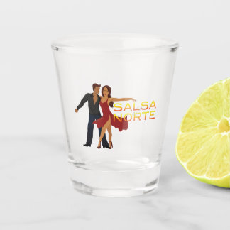 A Shot Verre à liqueur de danseurs de Salsa