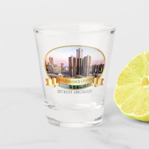 A Shot Verre à liqueur de Detroit - horizon de Detroit