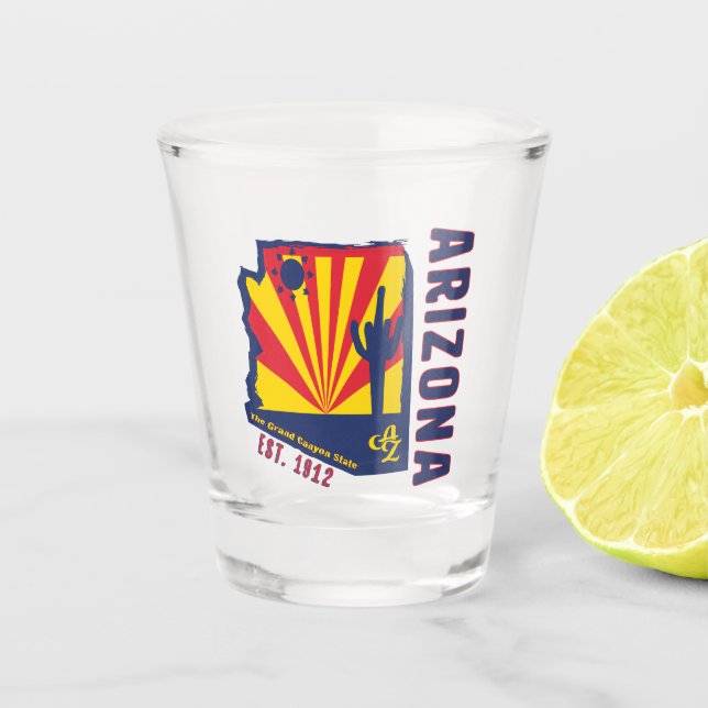 A Shot Verre à liqueur de l'Arizona (Devant)