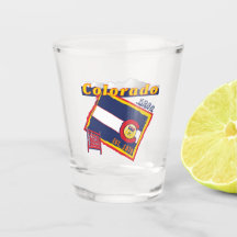 Verre à liqueur du Colorado
