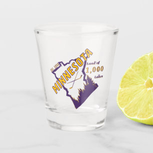 A Shot Verre à liqueur du Minnesota