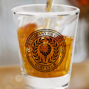 A Shot Verre à whisky de golf classique nom personnalisé