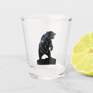 A Shot verre abattu par l'ours de Californie