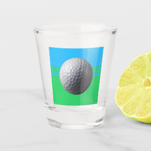 A Shot Verre balle de golf