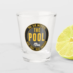A Shot Verre de capture de piscine