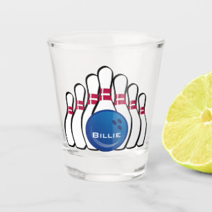 A Shot Verre de détection de conception de Bowling
