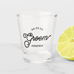 A Shot Verre de détection minimaliste personnalisé modern