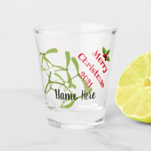 Verre de Noël personnalisé imprimé