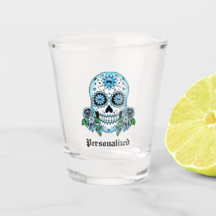 A Shot Verre de prise de crâne de sucre personnalisé