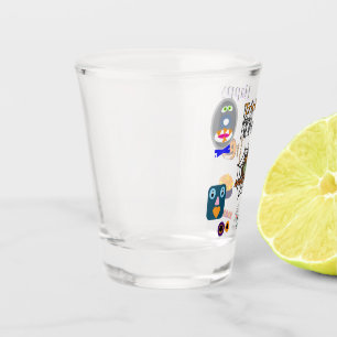 A Shot Verre de prise d'Halloween